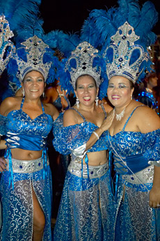 carnival dancers